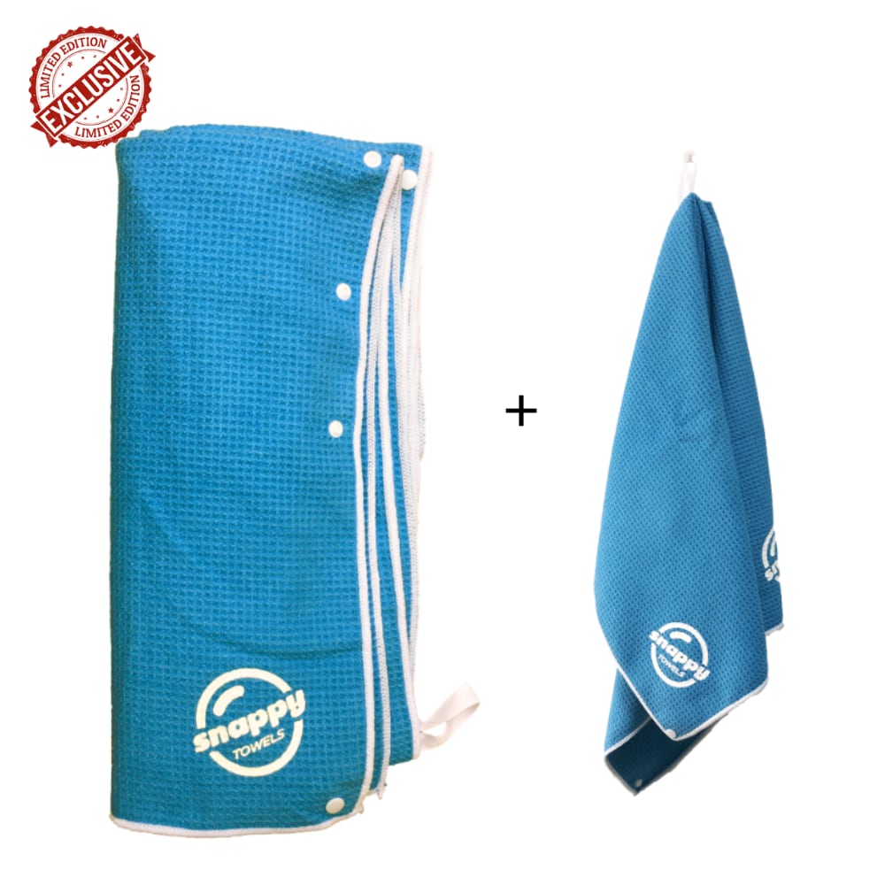 Snappy Beach & Fitness Towel Set...with Snaps!
