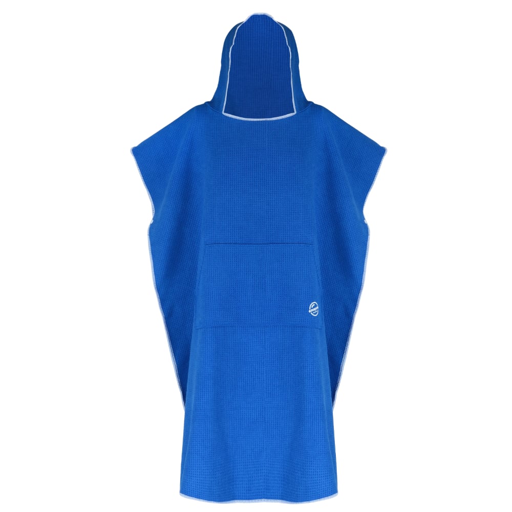 Snappy Towels Premium Microfiber Hooded Surf Changing Poncho - Scuba Blue