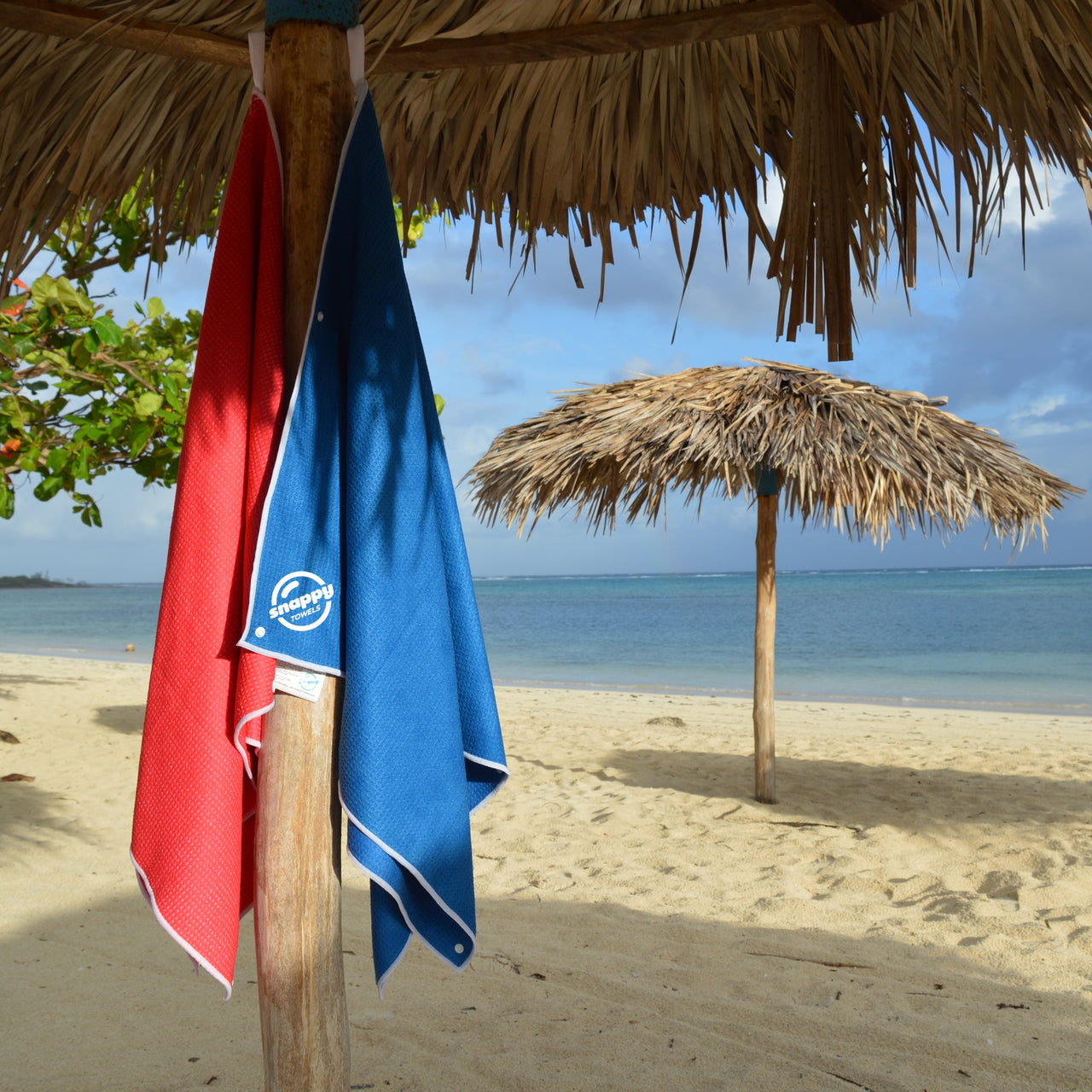 Snappy Beach Towel with Snaps