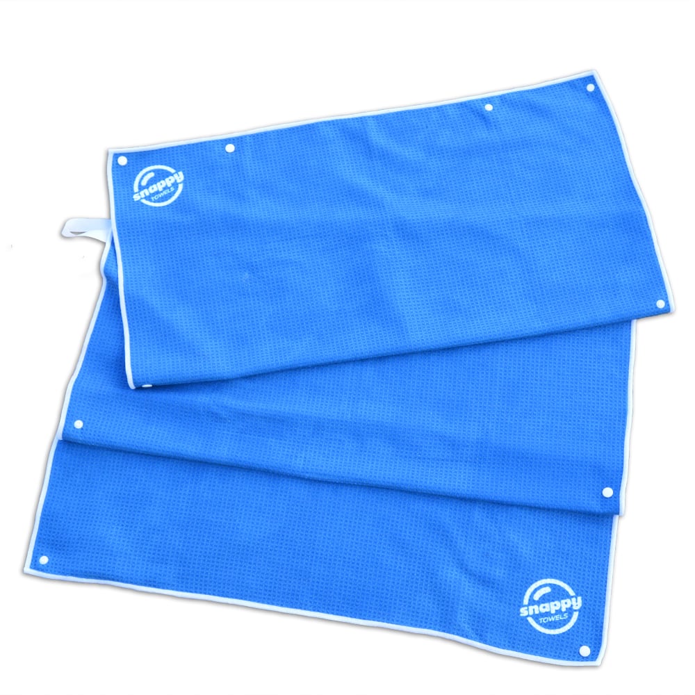 Snappy Beach Towel - Scuba Blue