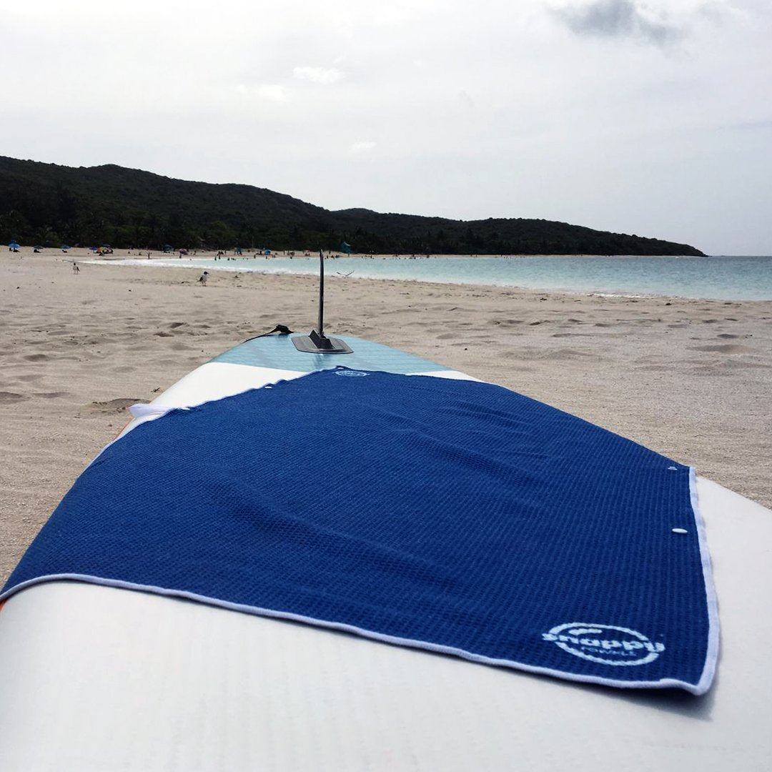 Swimming Towels: Waffle Weave Microfiber, Quick Dry with Snaps